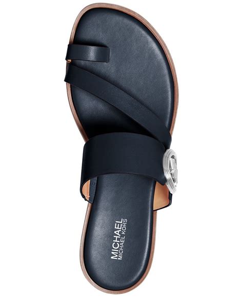 michael kors orange slides|Michael Kors slip on sandals.